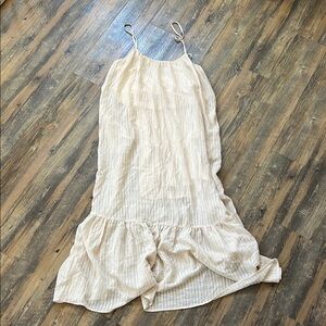 Bikini Bird Oahu Golden Sea Maxi dress size medium